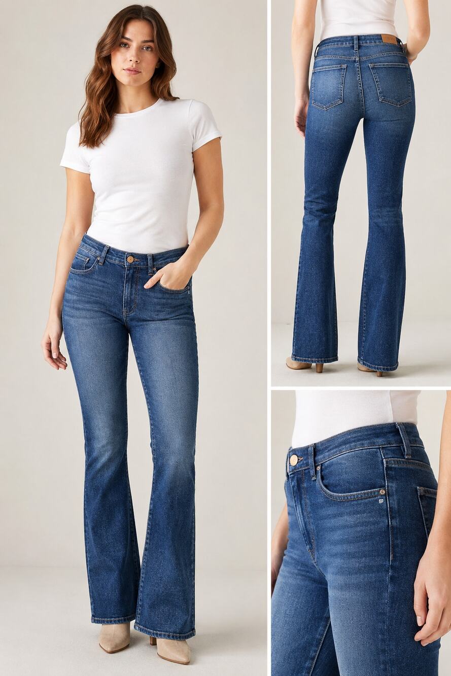 NWT Warp + Weft NAO High Rise Bootcut Jeans Women’s Size 29